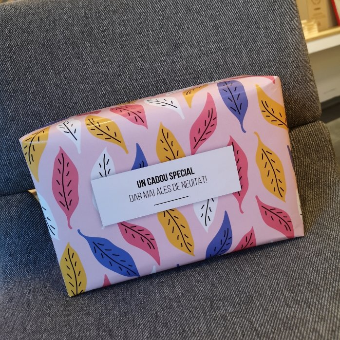 Papel de regalo personalizado con texto - Autumn