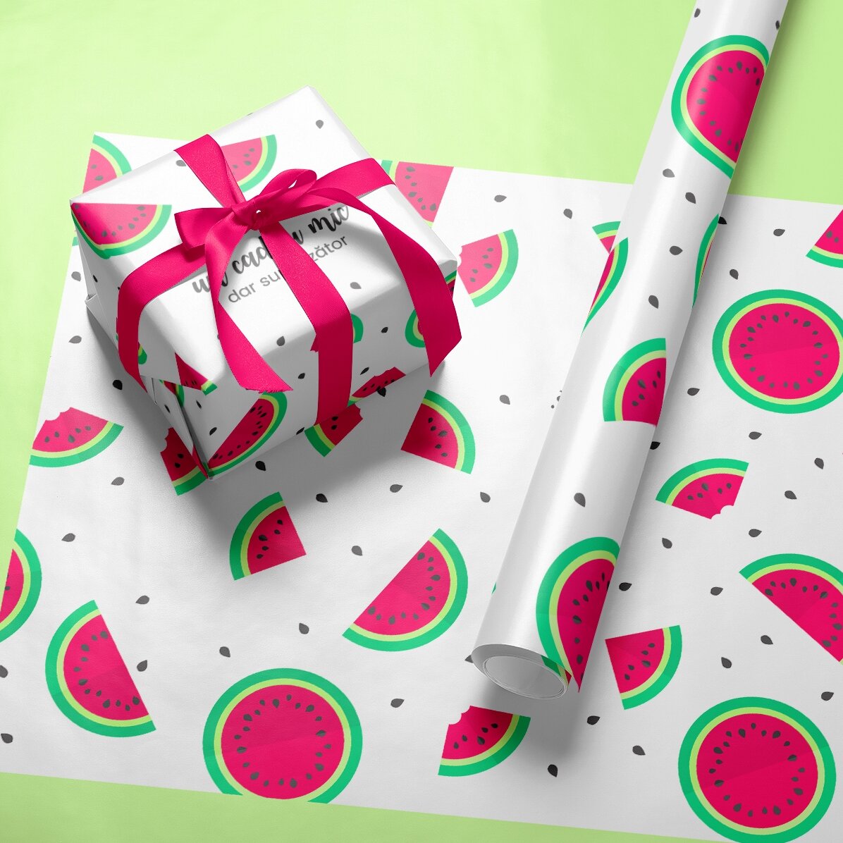 Papel de regalo personalizado - Melones