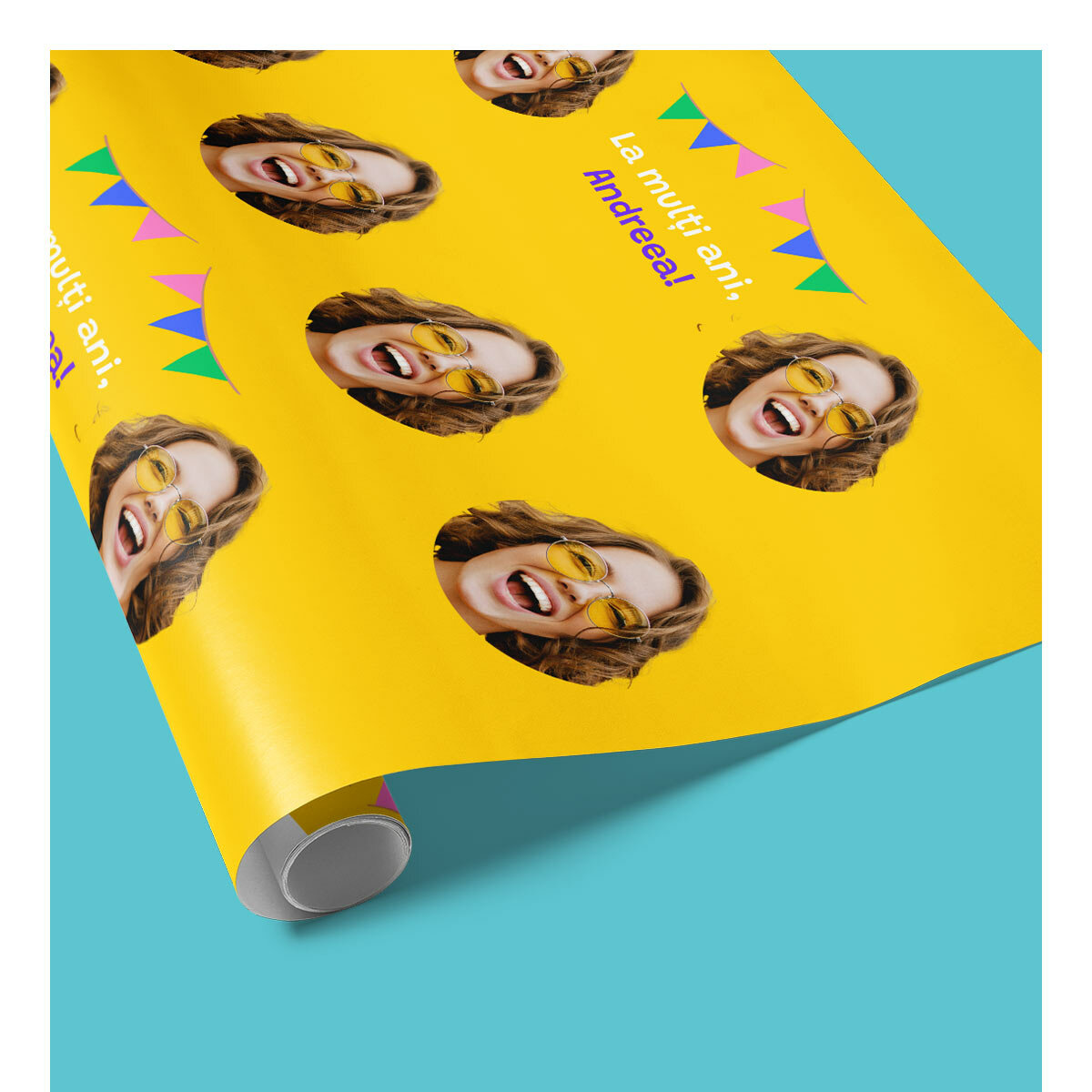 Papel de regalo personalizado