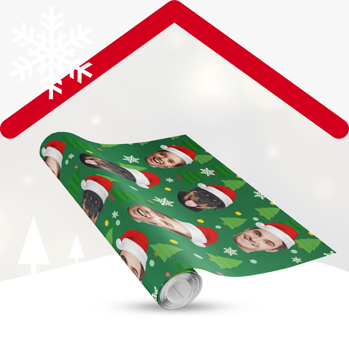 Christmas wrapping paper