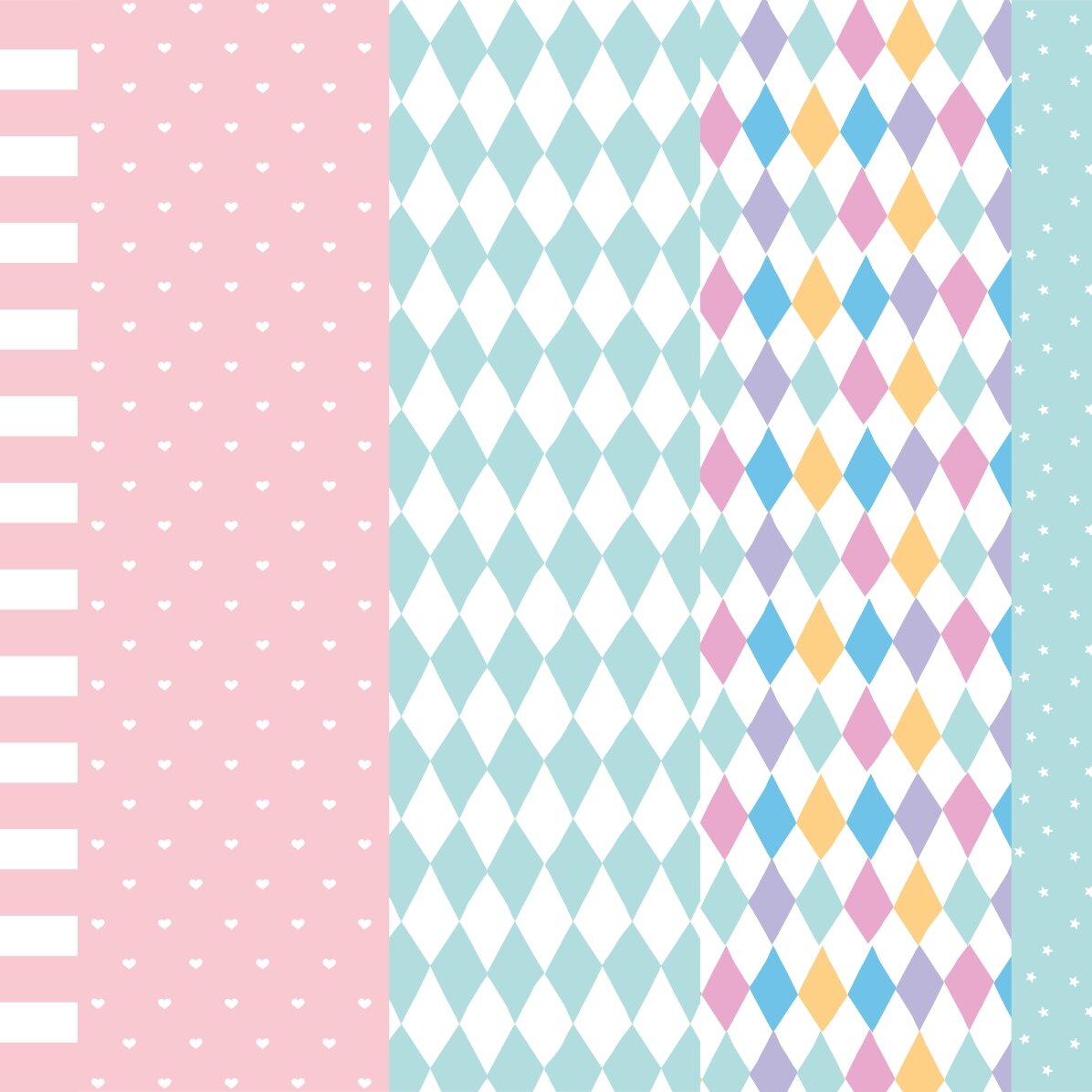 Papel de regalo - surtido de colores