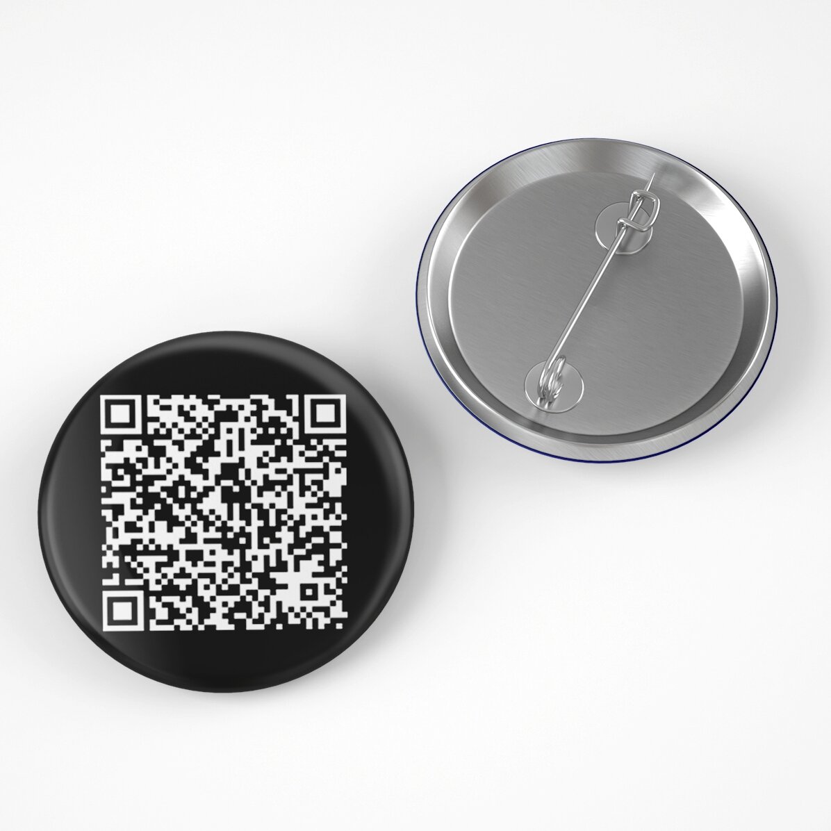 Personalised badge with QR code - Add contact