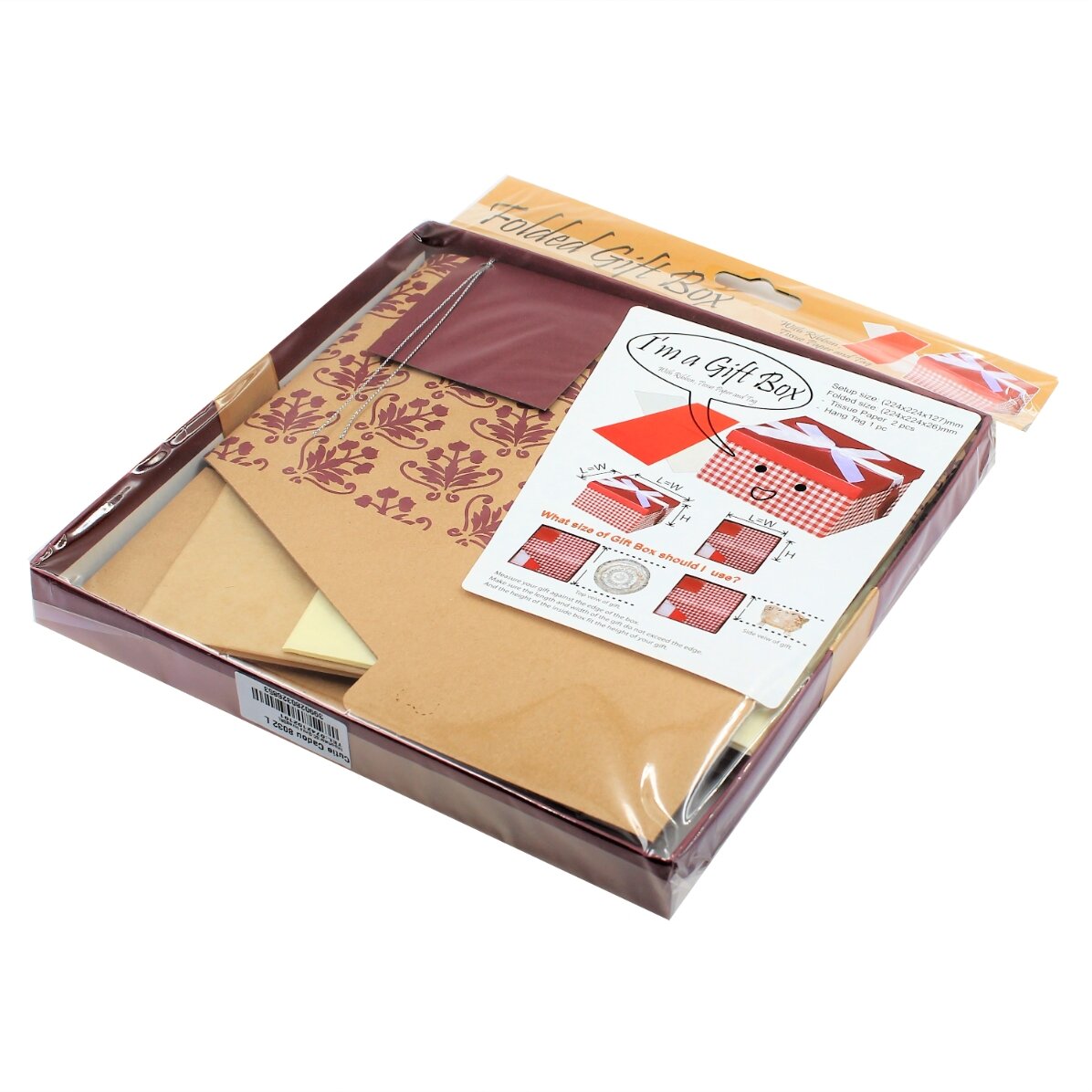 Kit de caja de regalo - modelo floral