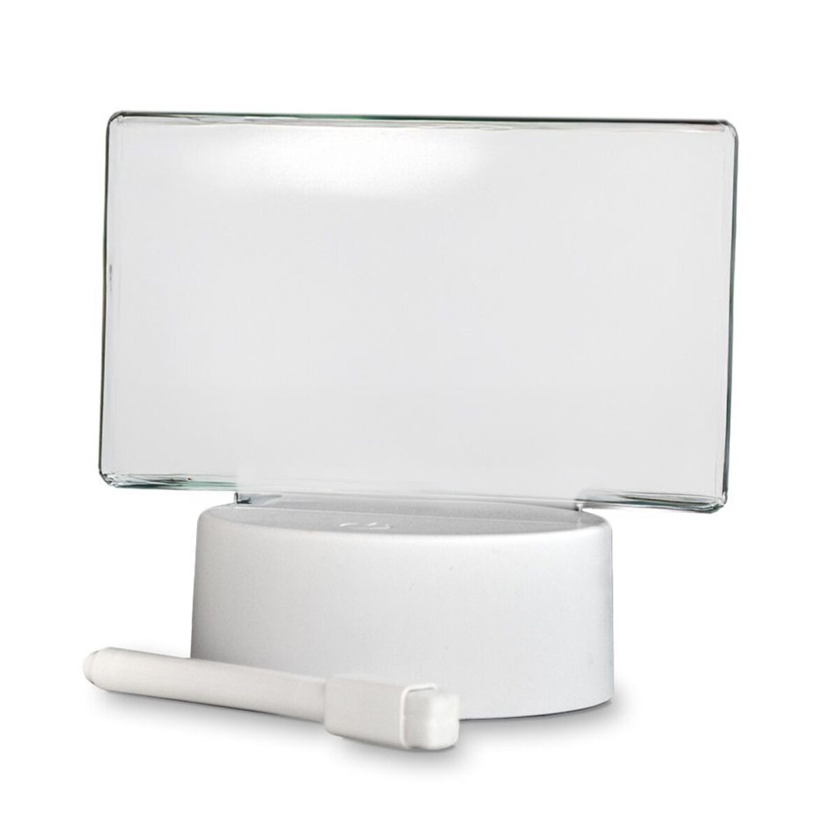 Lámpara de noche LED/pizarra luminosa para mensajes
