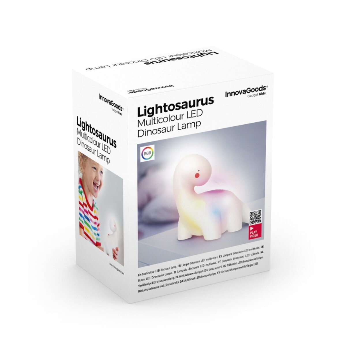 Lámpara LED - modelo Dinosaurio