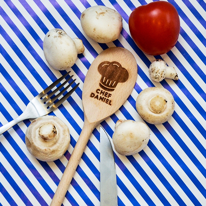 Cuchara de madera personalizada - Chef