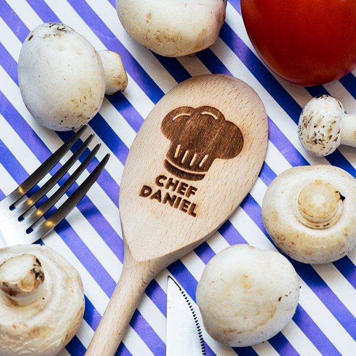 Cuchara de madera personalizada - Chef