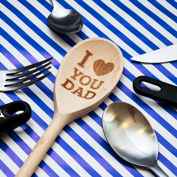 Cuchara de madera personalizada - Te quiero
