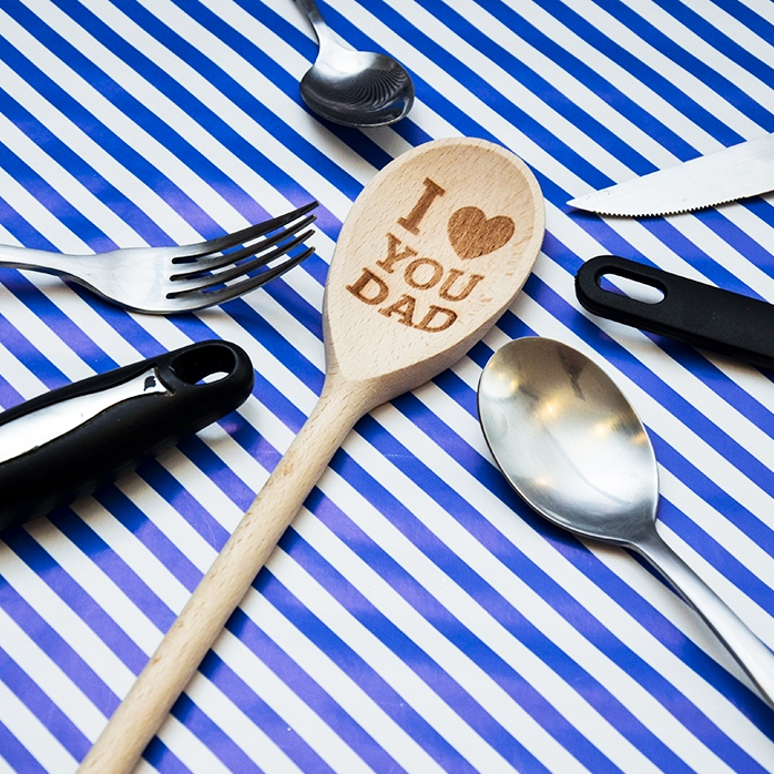 Cuchara de madera personalizada - Te quiero