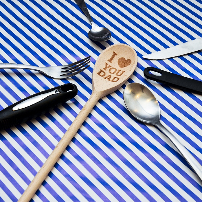 Cuchara de madera personalizada - Te quiero