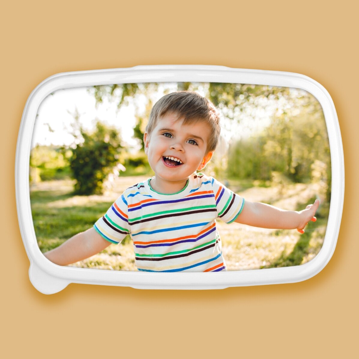 Fiambrera, fiambrera personalizada con foto