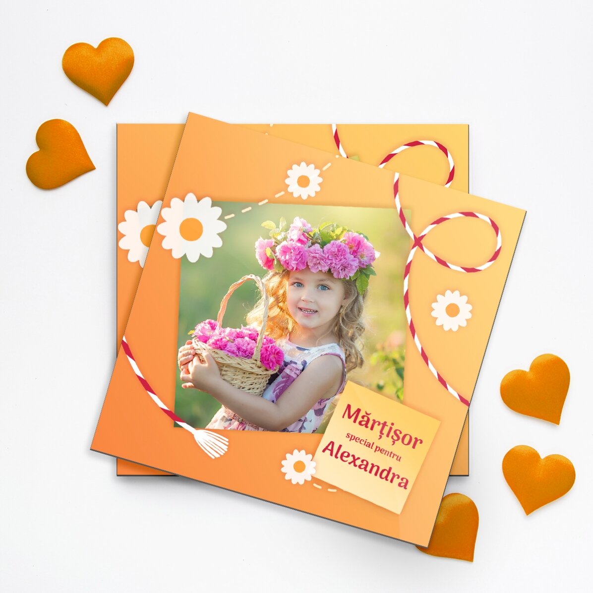 Imán de 10x10 personalizado con una foto especial