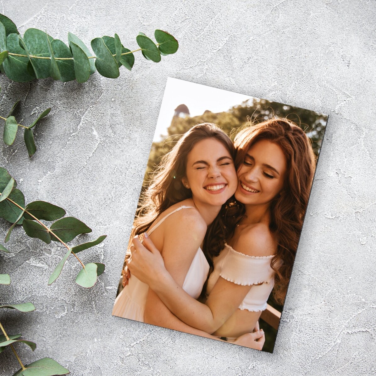 Imán de 10 x 15 cm personalizado con una foto