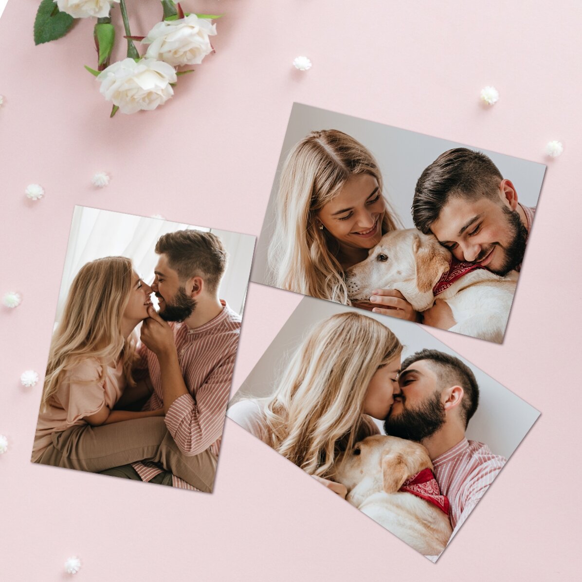 Imán de 10 x 7 cm personalizado con una foto