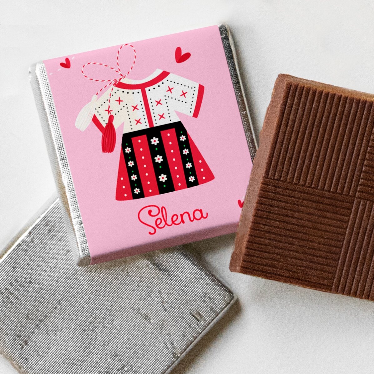 Mini bombón personalizado con nombre - 1 de marzo