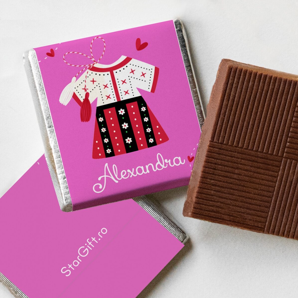 Mini bombón personalizado con nombre - 1 de marzo