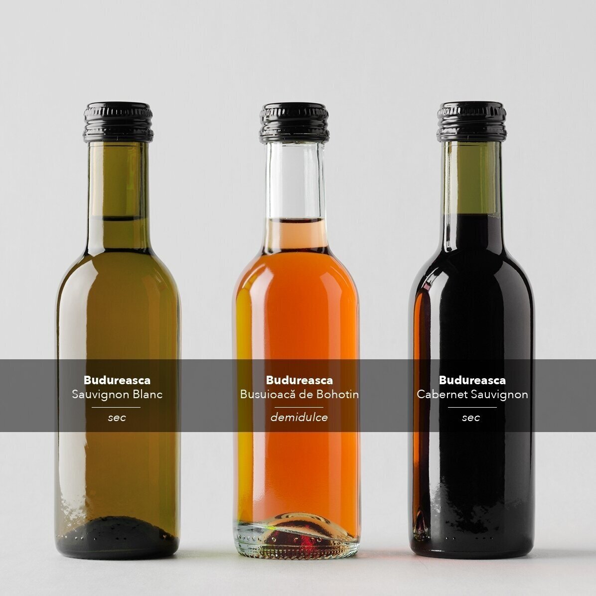 Mini botella de vino personalizada con logotipo