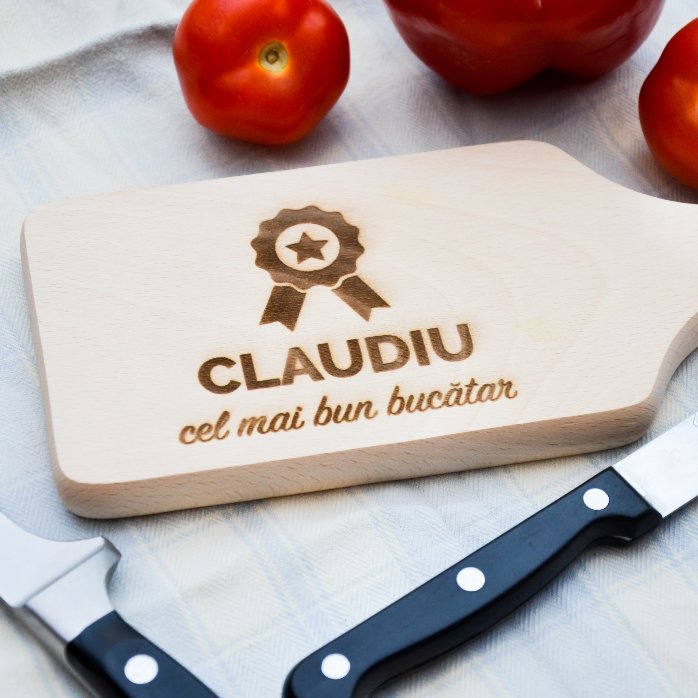 Mini tabla de cortar personalizada - El mejor cocinero