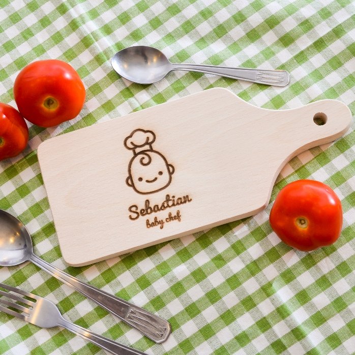Mini tabla de cortar personalizada - Baby Chef