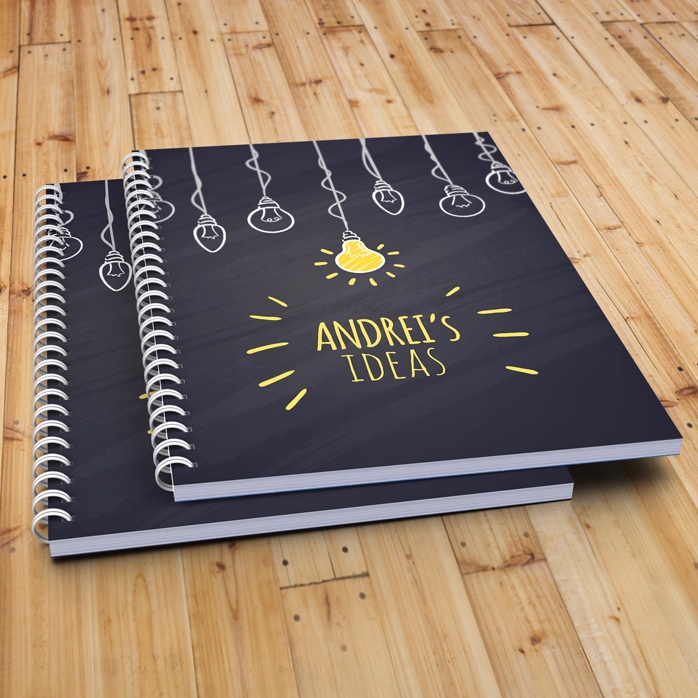 Cuaderno personalizado - Bright Ideas