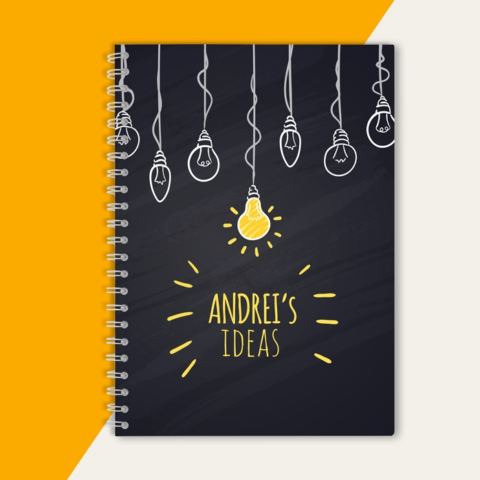 Cuaderno personalizado - Bright Ideas