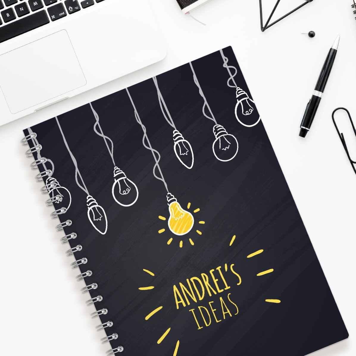Cuaderno personalizado - Bright Ideas
