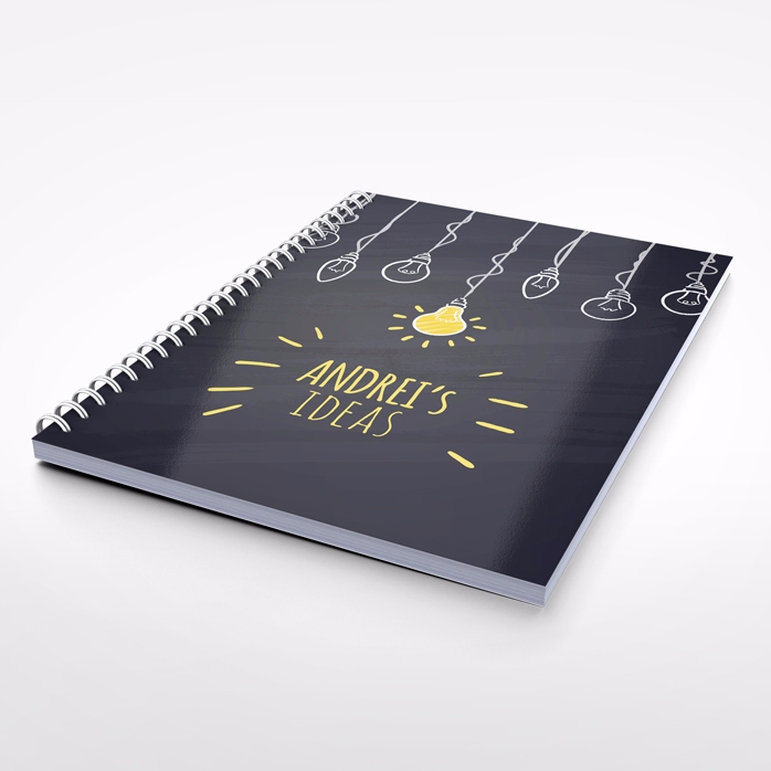 Cuaderno personalizado - Bright Ideas
