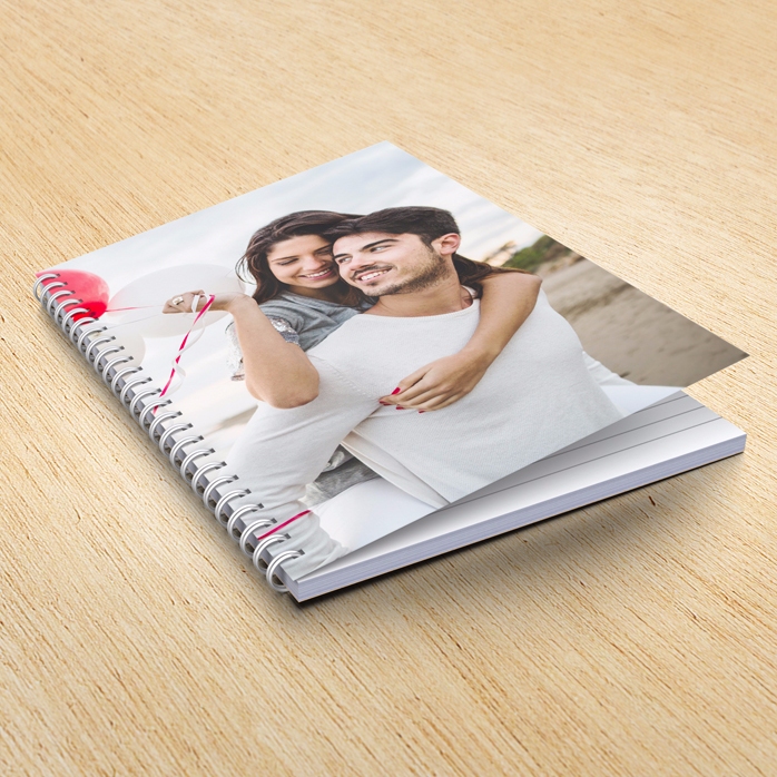 Cuaderno personalizado con una foto