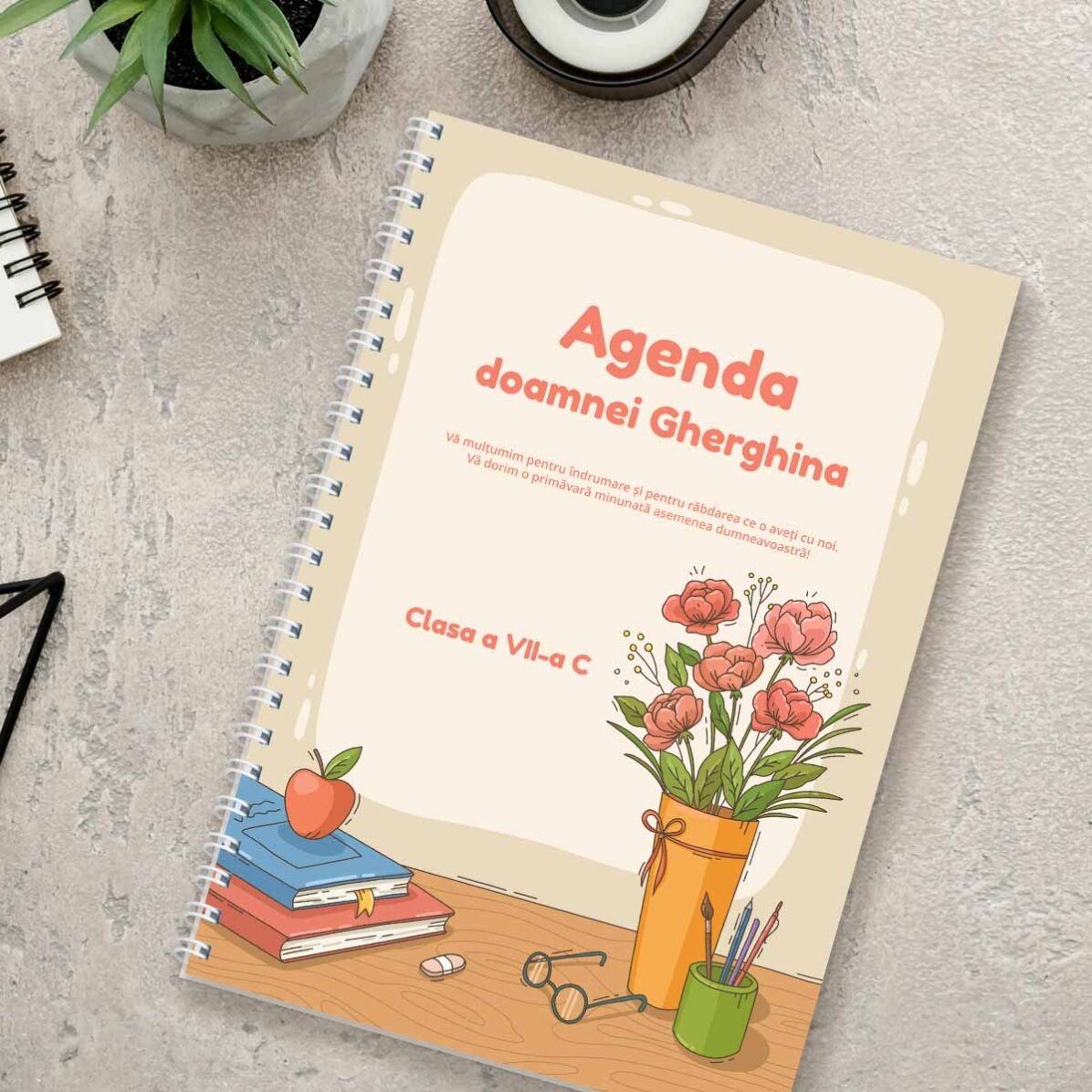 Cuaderno personalizado con texto - En la cátedra