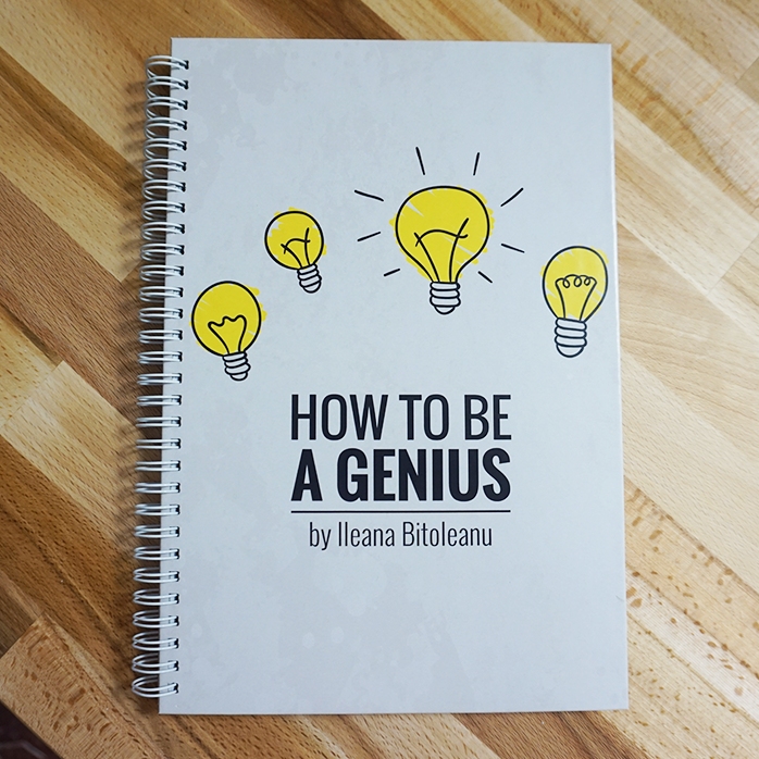 Cuaderno personalizado - Cómo ser un genio