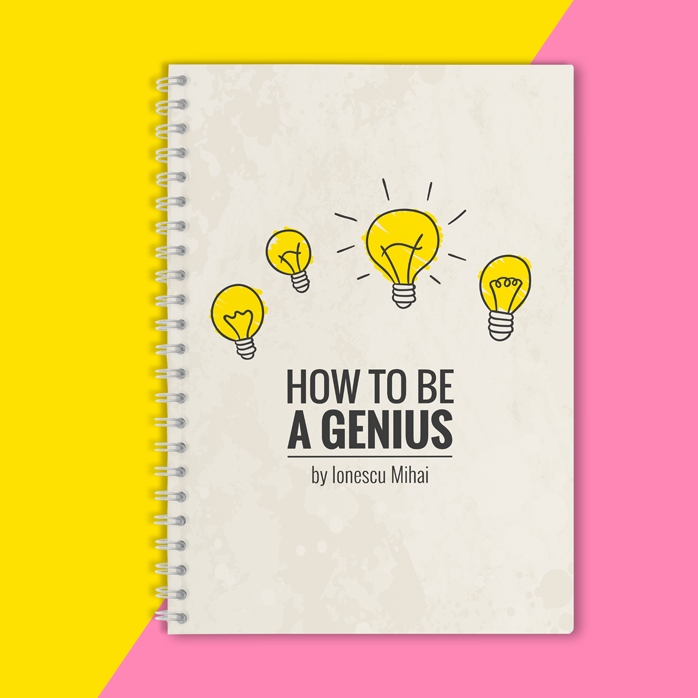 Cuaderno personalizado - Cómo ser un genio