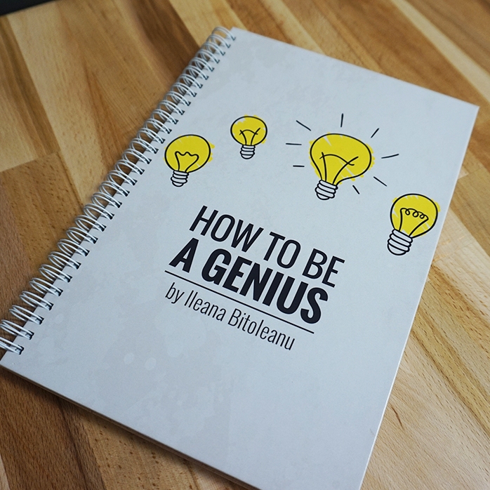 Cuaderno personalizado - Cómo ser un genio