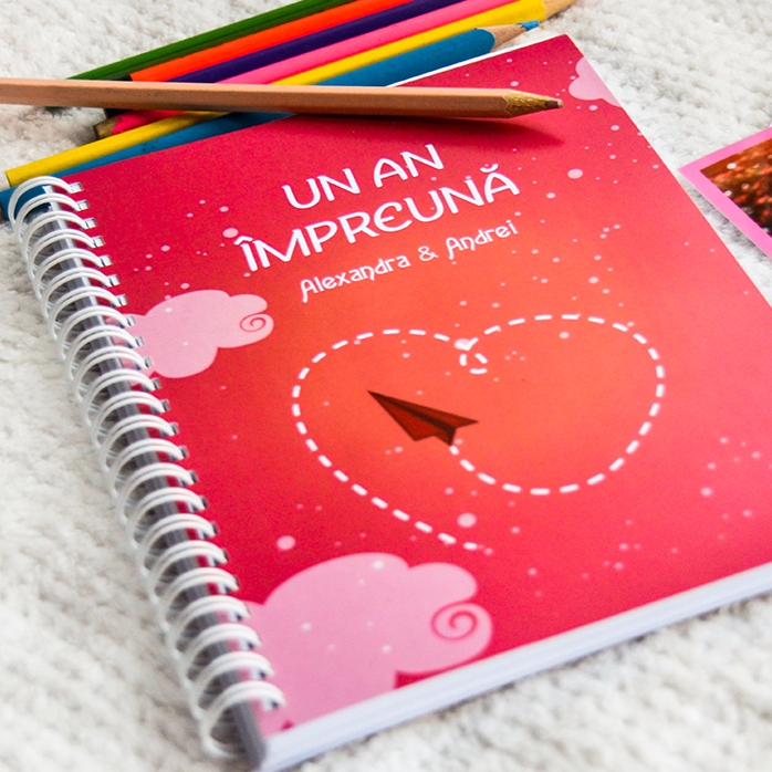 Cuaderno personalizado - Nuestra historia