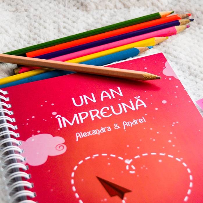 Cuaderno personalizado - Nuestra historia