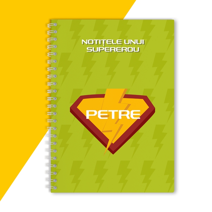Cuaderno personalizado - Superhéroe