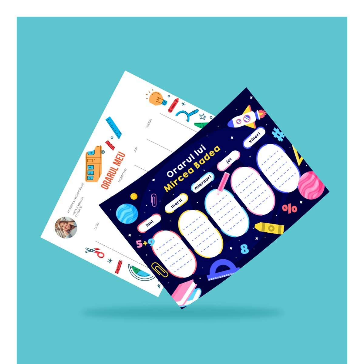 Horarios personalizados