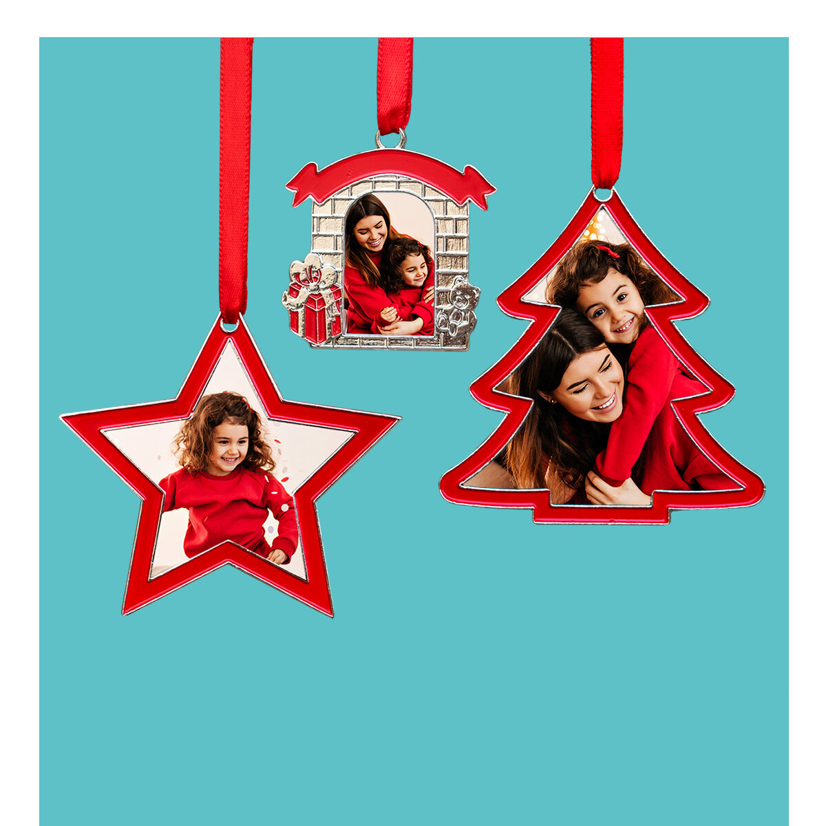 Adornos personalizados para el árbol de Navidad