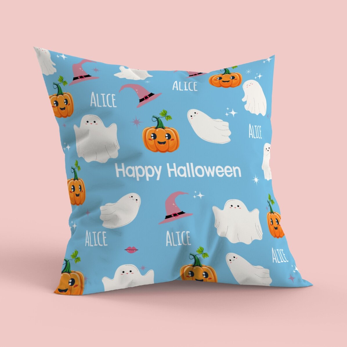 Cojín personalizado con texto - Cute Halloween