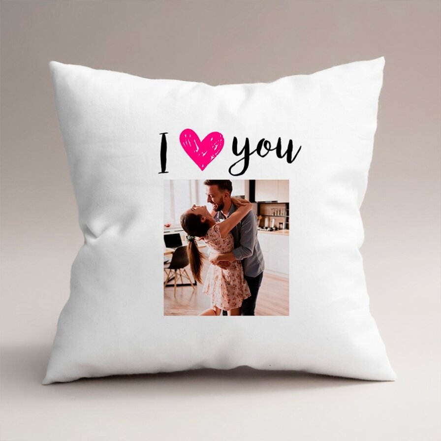 Cojines personalizados para el aniversario de pareja