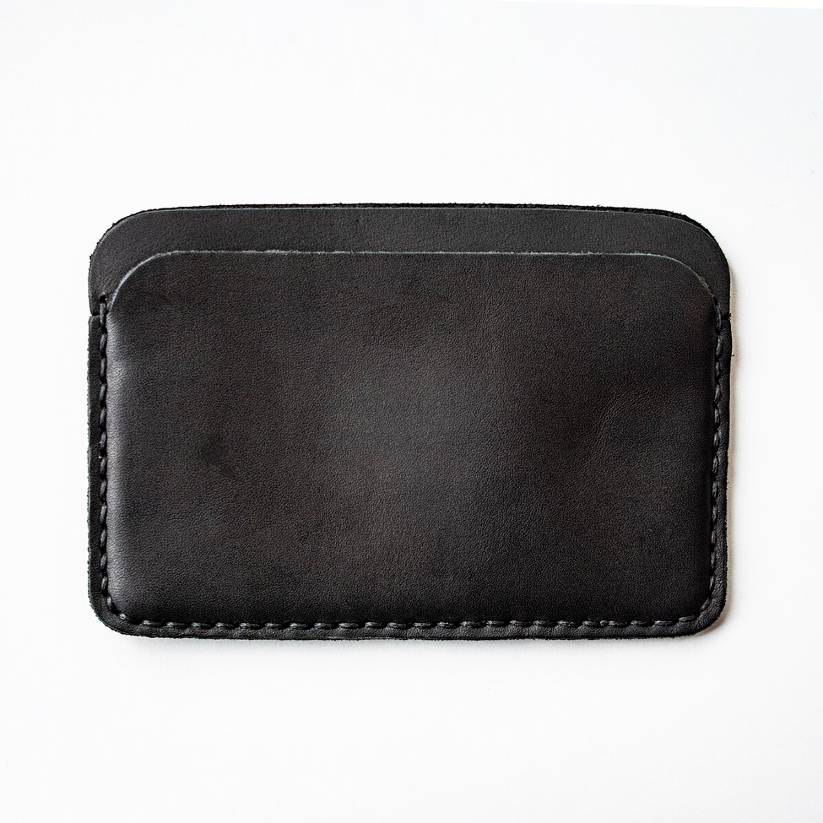 Cartera de piel personalizada con iniciales y nombre