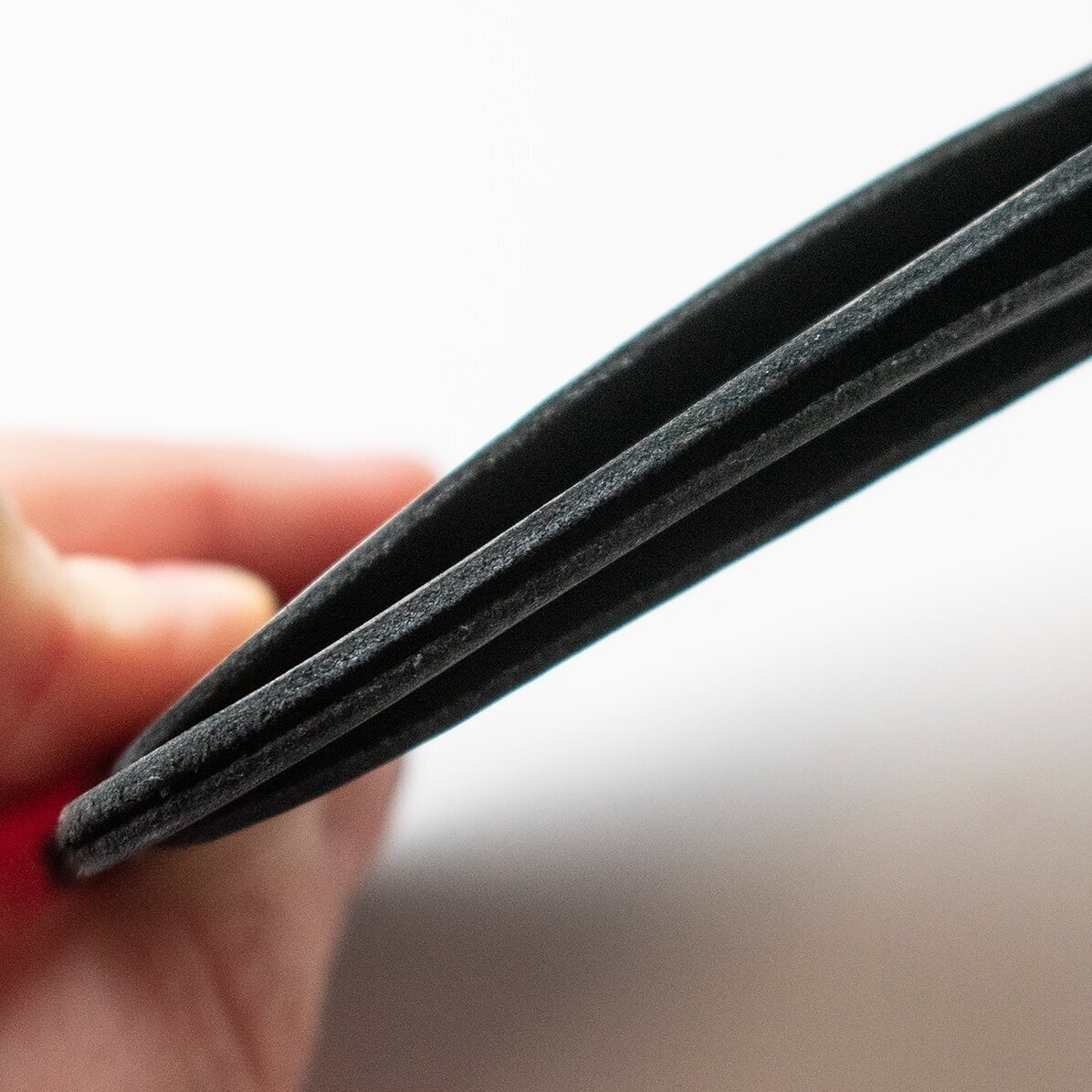 Personalised leather wallet with message - Barber