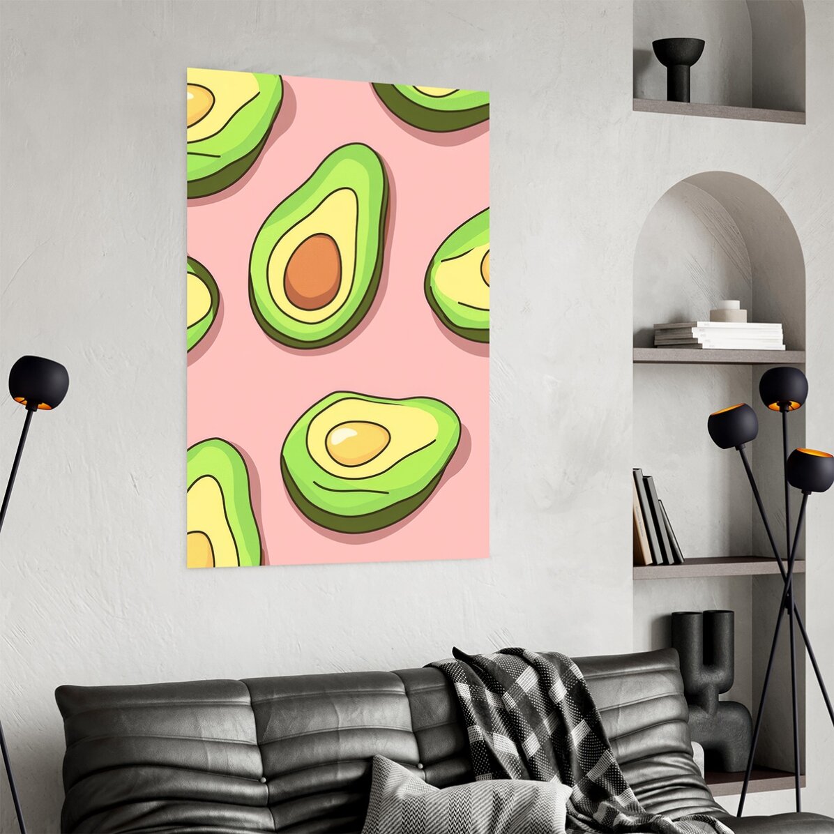 Póster del aguacate