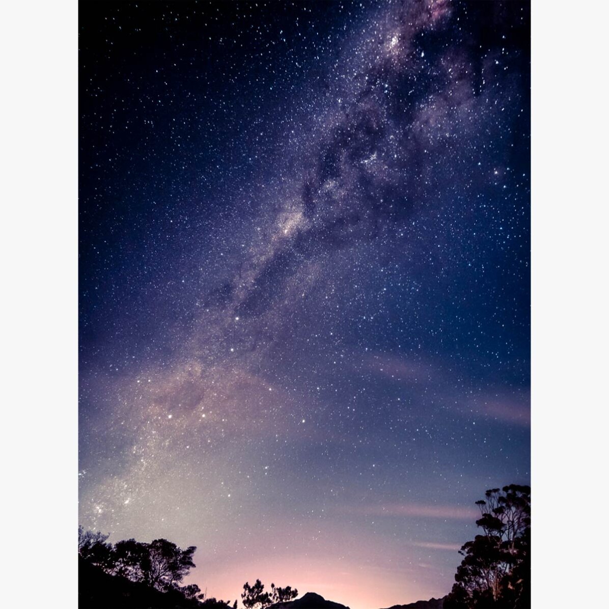 Póster «Cielo estrellado»