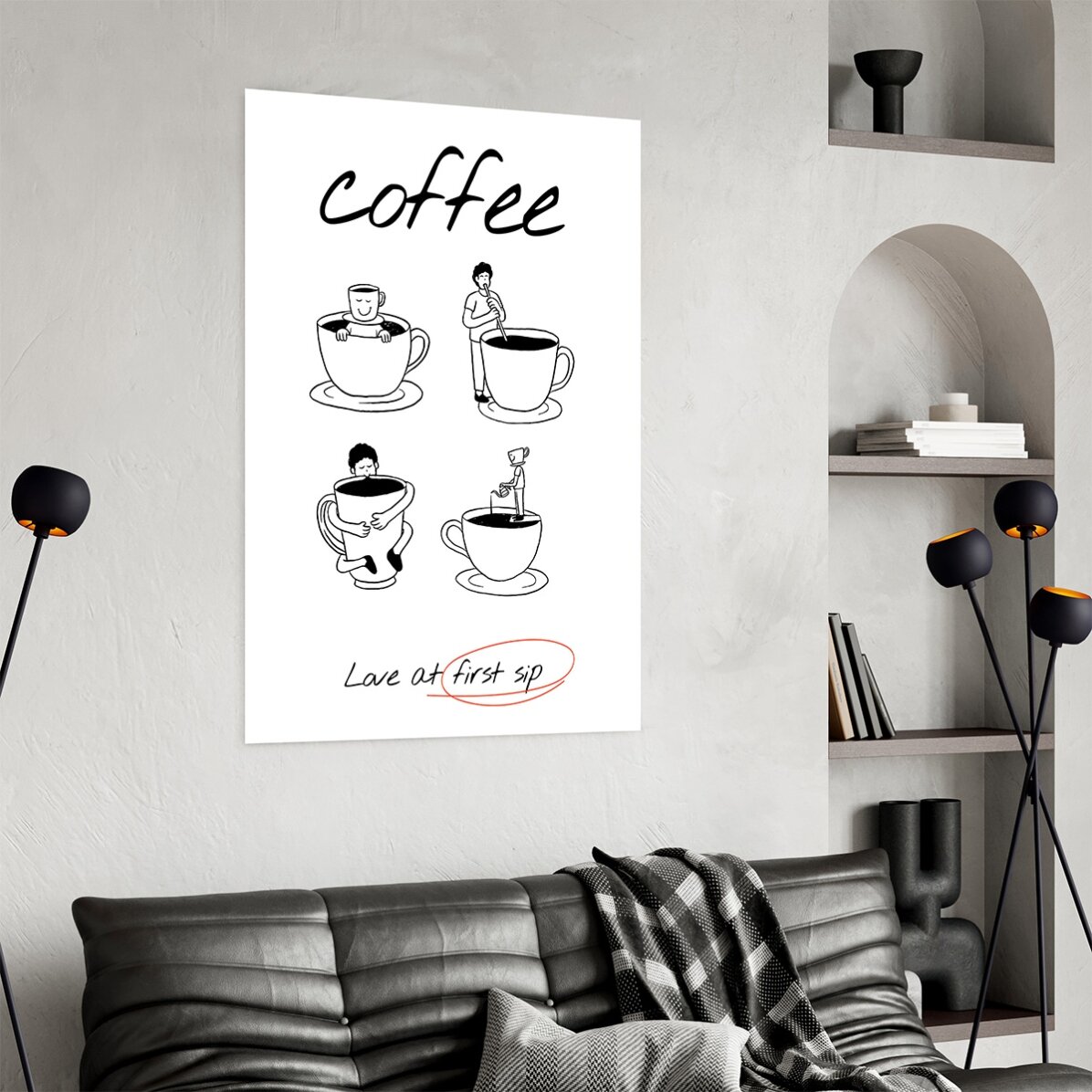 Póster «Coffee love»