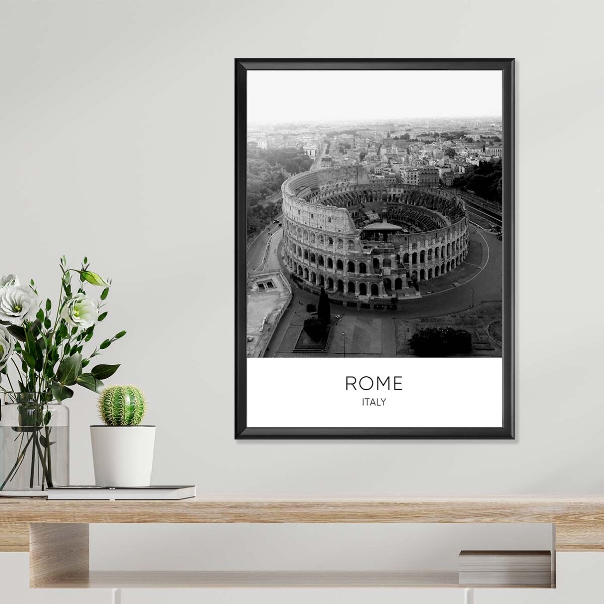 Póster del Coliseo de Roma, Italia