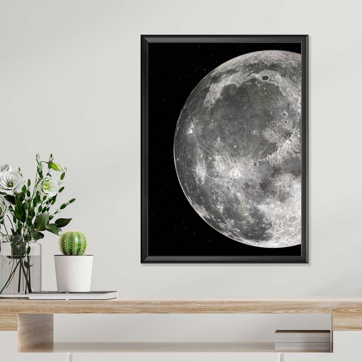 Póster «Detalle de la Luna»