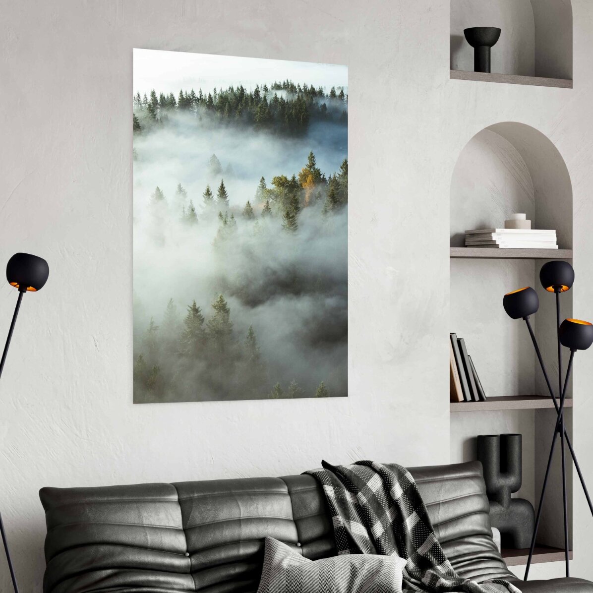 Póster «Forest In Mist»