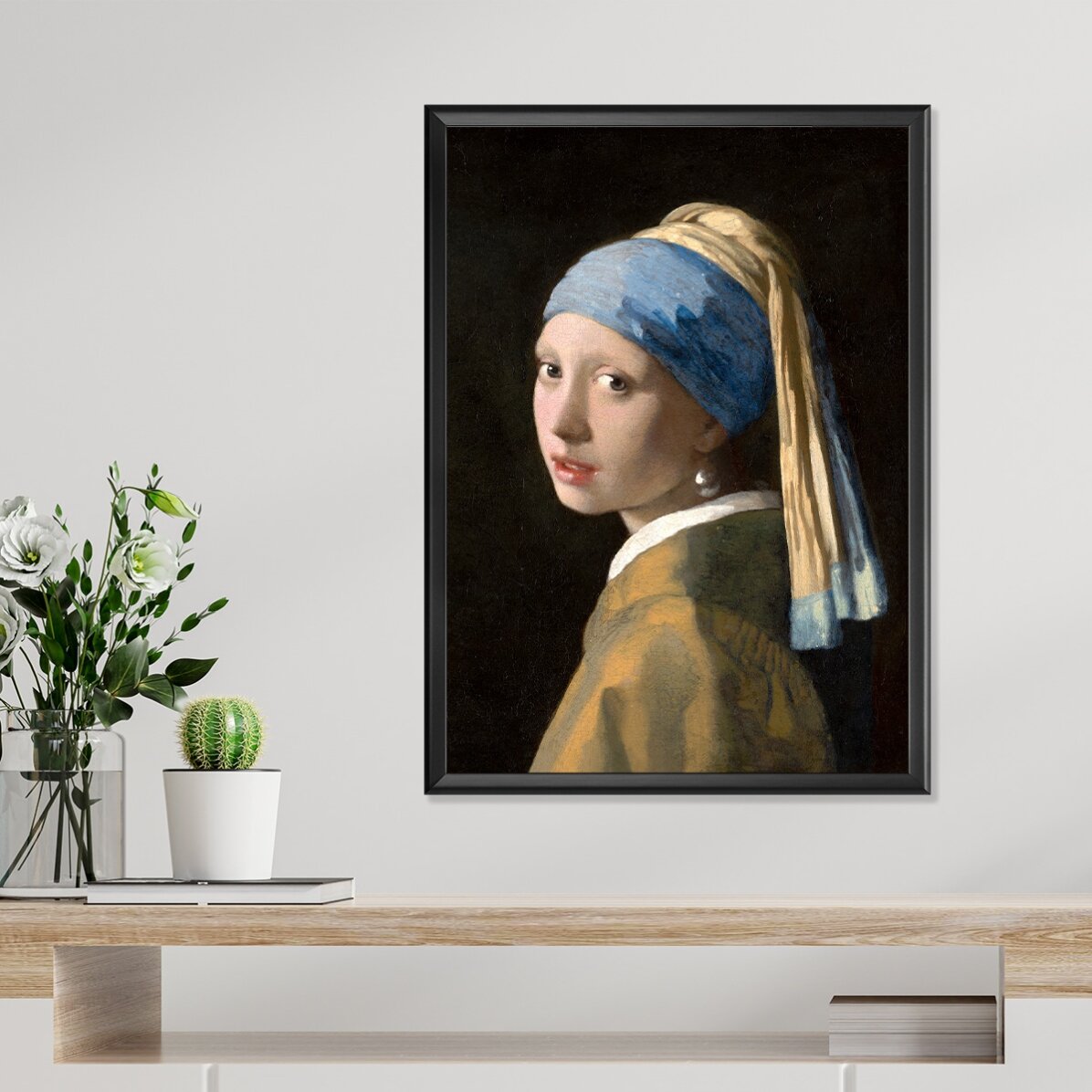 Poster Johannes Vermeer, Girl with a Pearl Earring 1665