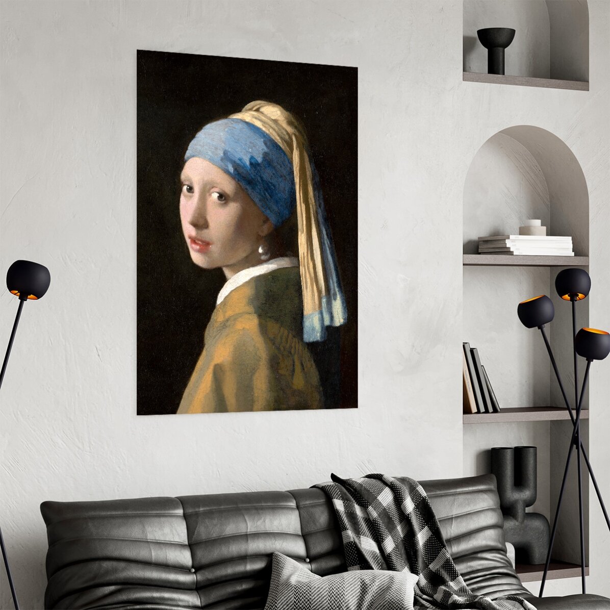 Poster Johannes Vermeer, Girl with a Pearl Earring 1665