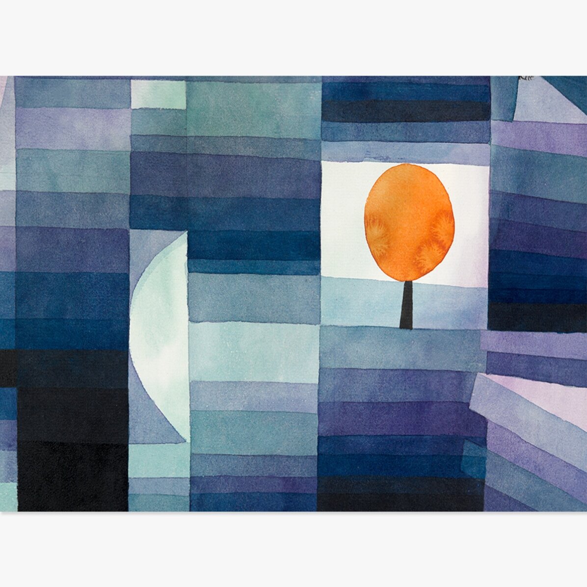 Póster apaisado - Paul Klee - El heraldo de la primavera, 1922